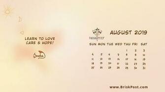August Calendar