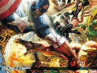 Civil War Wallpaper Marvel Comics