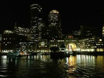 Pin Boston At Night HD Photo And Desktop Wallpaper On