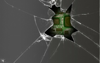 Mypicsain Cracked Screen Wallpaper