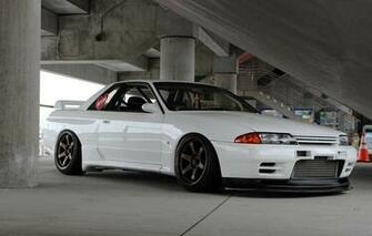 Wallpaper Tuning Turbo Japan Datsun Face White