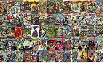 Marvel Comic Book Covers Jl1176m Wall Mural