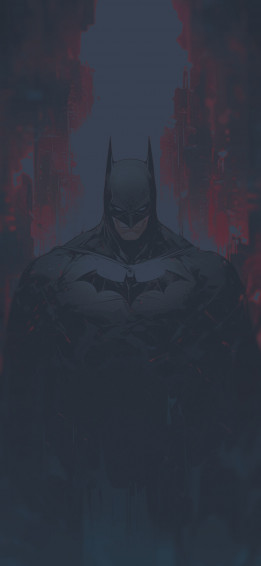 Batman Black Red Wallpaper Cool Superhero HD