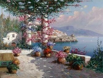 Positano Wallpaper