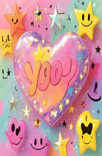 Y2k Heart Wallpaper