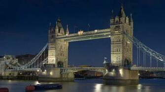 Londres El Tower Bridge Reino Unido Gran Breta A T Mesis