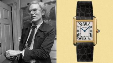 Why Andy Warhol Wore A Cartier Tank Watch British Gq