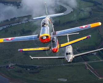 Wallpaper Single Engine Turboprop Planes Flight HD