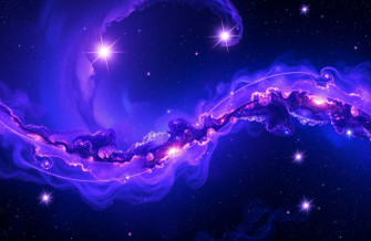 Purple And Blue Galaxy Wallpaper