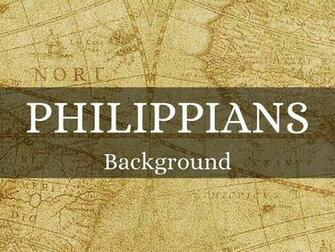 Philippians Background By Wyndee Kirby
