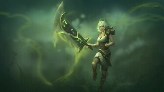 Riven League Of Legends Wallpaper Desktop