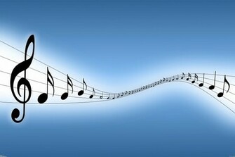 Pin Blue Music Wallpaper Open Walls