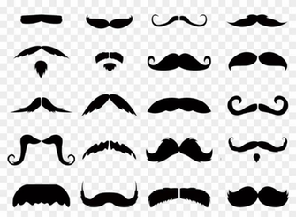 Mustaches Clip Art Transparent Background Styles Mustache