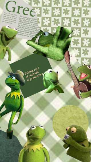 Greenaesthetic Greenvibes Kermitthefrog Kermitaestetic