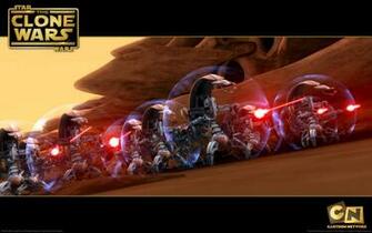 Destroyer Droids From Star Wars The Clone Desktop Wallpaper
