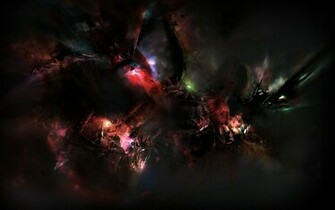 Red Green Light Painting HD Wallpaper Full
