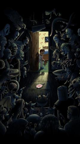 Scary Phone Wallpaper