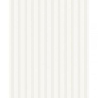 Paintable Prepasted Beadboard Wallpaper In White