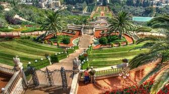 Hanging Gardens Of Haifa Wallpaper World