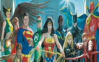 Alex Ross Wallpaper Dc Comics Art Justice