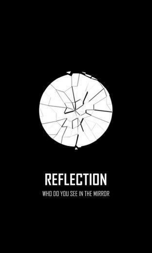 Bts Wings Short Film Logo Reflection Wallpaper
