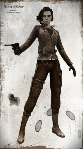 Velvet Assassin Violette Render By Rebelgamer86