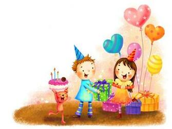 Cartton Celebrate BirtHDay Party HD Wallpaper