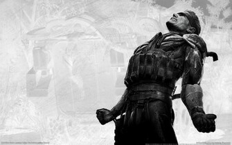 Wallpaper Metal Gear Solid Guns Of The Patriots