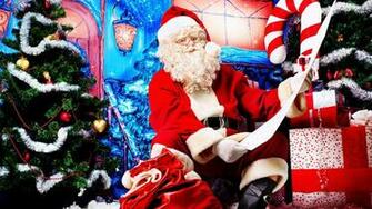 Gifts List Christmas New Year Wallpaper Background Full HD 1080p