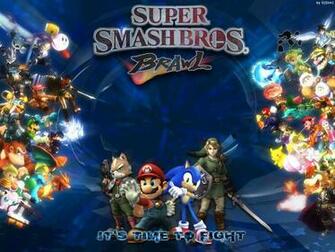 Super Smash Bros Brawl Sonic Wallpaper Tribute