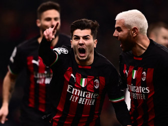 Milan Tottenham Champions League Last First Leg As It