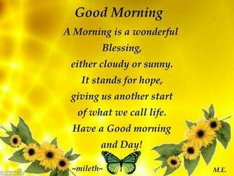 Good Morning Blessing Quotes