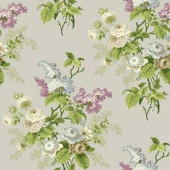 York Wallcoverings Er8179 Waverly Cottage Emma S Garden Wallpaper