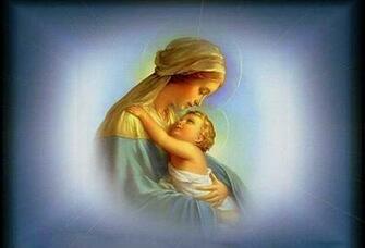 Mother Mary Desktop Wallpaper Christian
