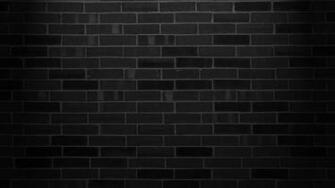 Black Brick Background Bricks Pattern Wallpaper