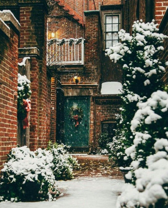 Boston Massachuthes Christmas Wallpaper Aesthetic