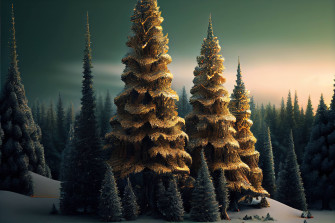 Ai Art Image Of Western Yellow Pine