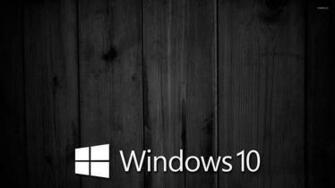 Windows On Black Wooden Panels Wallpaper Computer
