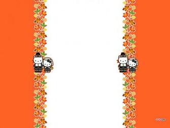 Hello Kitty Thanksgiving Ger Layout Template Amp