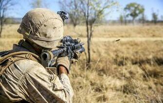 Wallpaper United States Marine Corps M16a4