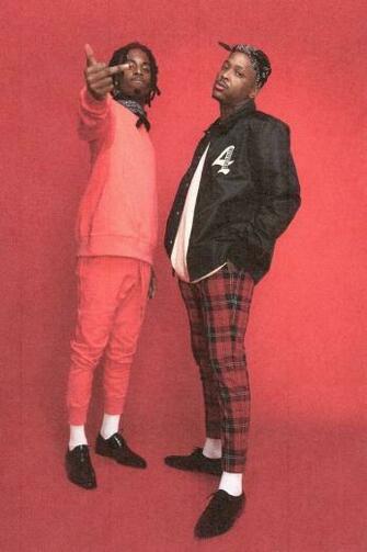 Yg Playboi Carti Front 4hunnid S Late To School Lookbook