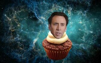 Nicolas Cage Universal Cupcake Funny