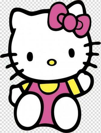 Hello Kitty Online Cartoon Transparent Background
