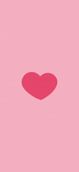 Love Hearts Pattern Pink Wallpaper