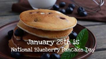 National Blueberry Pancake Day For