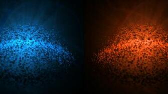 Abstract Dual Screen By Dantsu One HD Wallpaper Vector