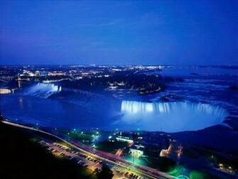 Niagara Falls At Night Ontario Canada Wallpaper Enjoy