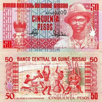 Wallpaper Banknotes Peso Guinea Bissau Money