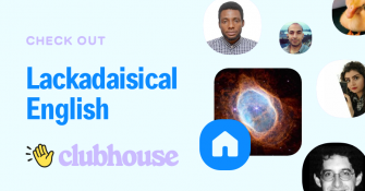 Lackadaisical English Wallpaper