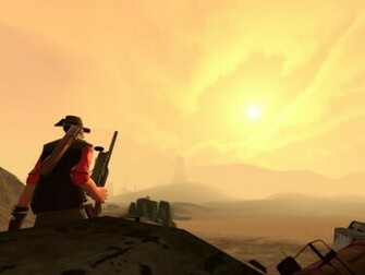 Team Fortress Sniper Tf2 HD Wallpaper Architecture Design